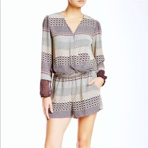 Harlowe & Graham Romper long sleeve Size medium